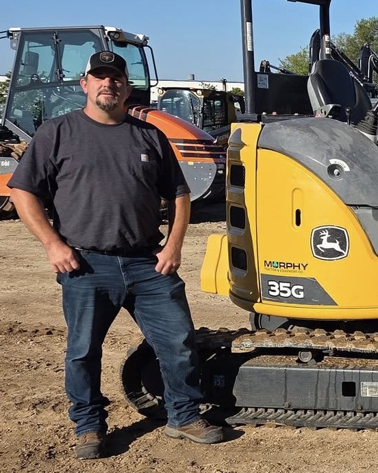 Troy McFall at a work site